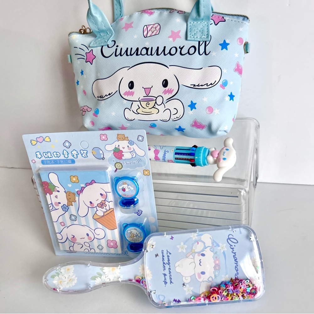 🩵(CIN320) Cinnamoroll Adorable 4-Piece Purse Bundle! - Picture 8 of 8